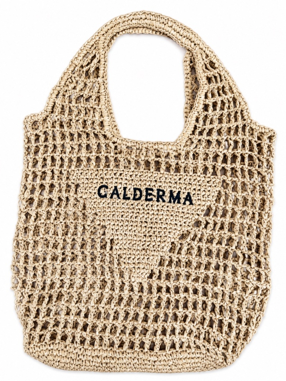 Woven Natural Raffia Boho Tote